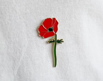 Kalaniot Pin- October 7th Remembrance pin supporting Otef Aza