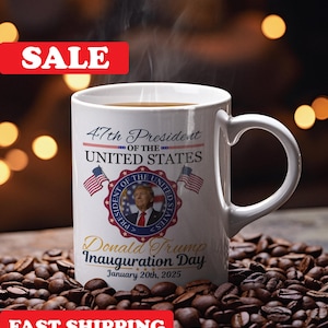Trump Inauguration Day Kaffeetasse: Politisches Geschenk