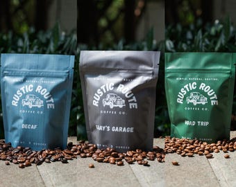 Sample Coffee Bags Whole Bean