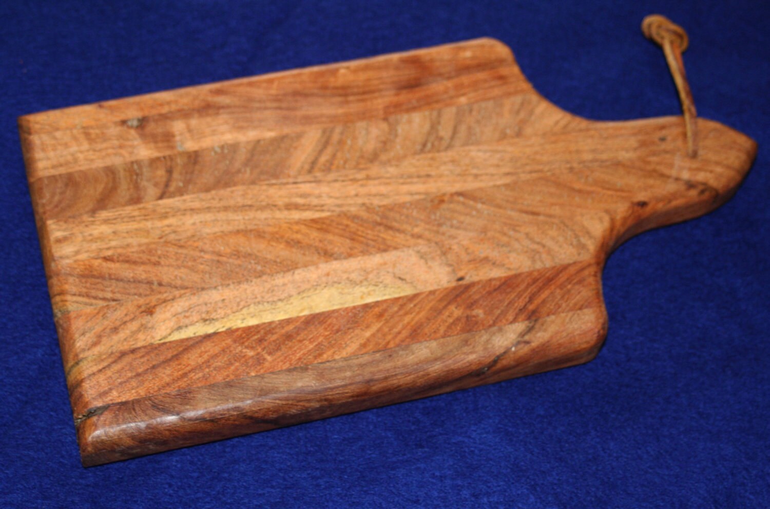 Small Mesquite cutting board with turquoise inlay Etsy