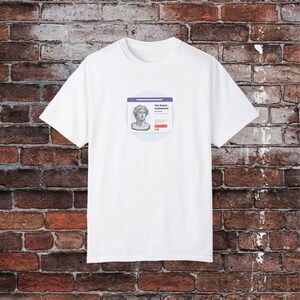 Statue of Limitations T-Shirt, Humorous Mis-Sayings Design, Clever Wordplay, Soft High-Quality Fabric, Unique and Witty Apparel