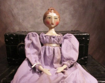 Curl Cluster - 18" Customized Handmade Regency Doll