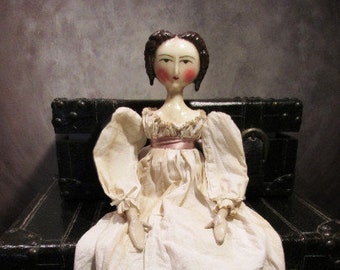 Drop Curls - 18" Customized Handmade Regency Doll