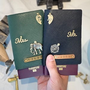 Protège passeport personnalisé, Etui passeport personnalisé, protège carte grise, accessoire voyage, passeport personnalisé, ,made in France