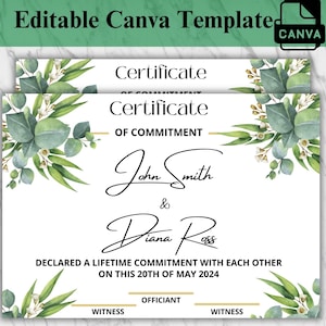 thumbnail image 2 of Baby Dedication Certificates 25 Pcs Gold Foil Greenery - 8x10 Inch Christening Keepsake For Church & Family Gold Foil Greenery Christening Certificates 2 of 12