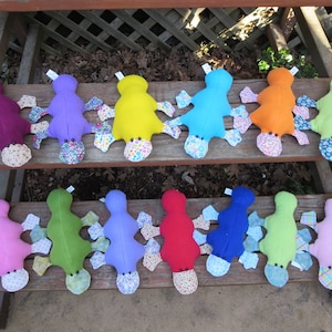 Handmade cute platypus plushie