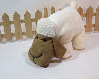 Handmade soft & cuddly sheep plushie