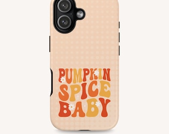 Pumpkin Spice Baby Mobilskal, Retro Höst iPhone & Samsung Skal