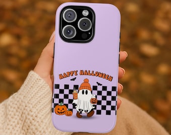 Cute Halloween Ghost Phone Case | Lilac Protective Cover