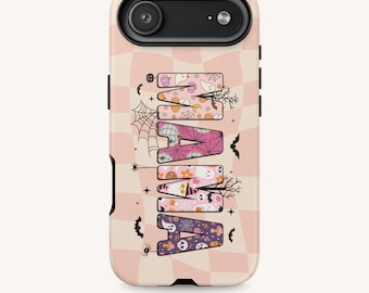 Personalized Halloween Phone Case, Spooky Custom Name iPhone & Samsung Cover