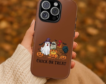 Chick or Treat Halloween Phone Case | Cute Spooky Design