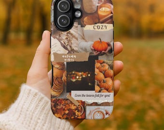 Fall Phone Case, Fall Collage  | iPhone & Samsung