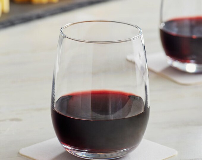 Custom 15 oz Stemless Wine Glass: Personalized Cocktail Tumbler