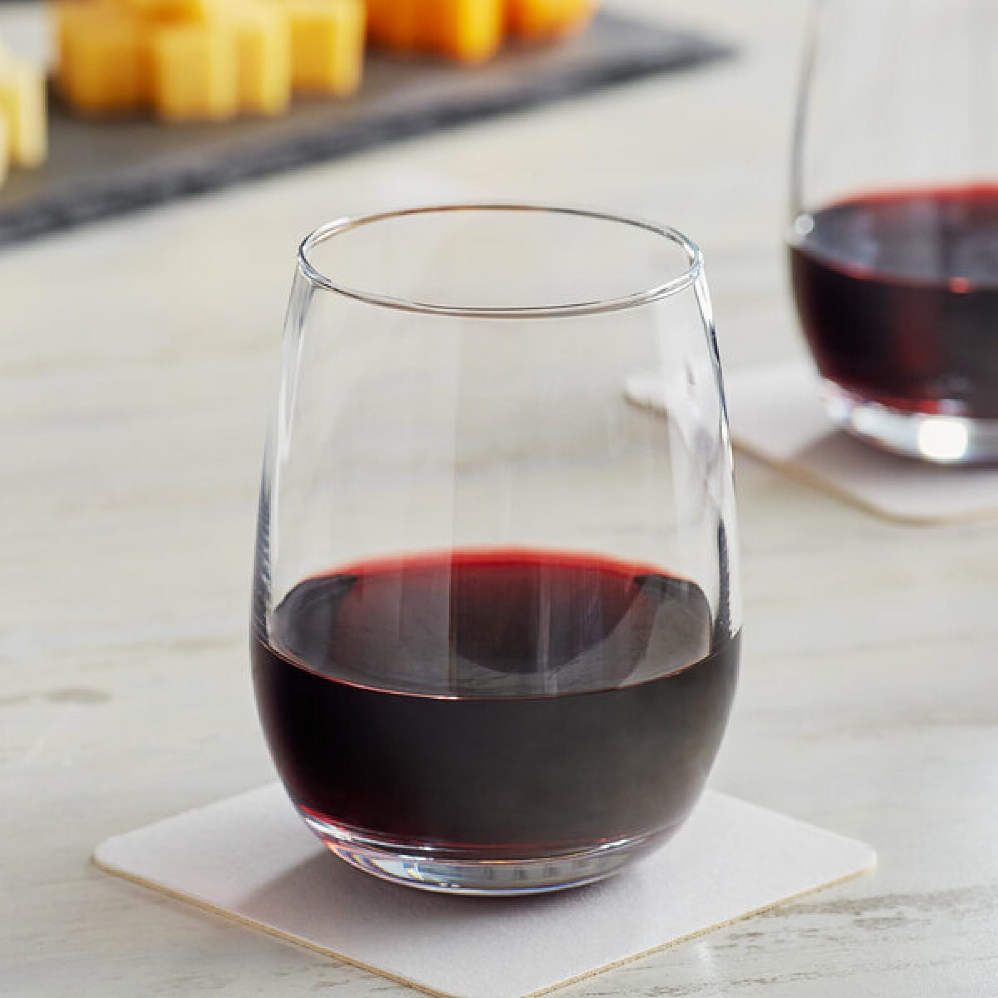 Custom 15 oz Stemless Wine Glass: Personalized Cocktail Tumbler