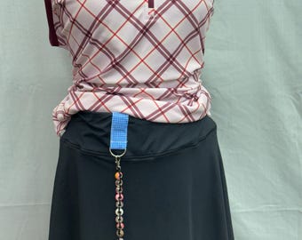 Golf stroke bead counter caddie