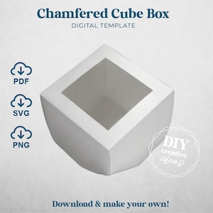 Svg Box template, favor box, cricut cut files, silhouette cut files, paper box templates for cardboard boxes pdf vector. Packaging design