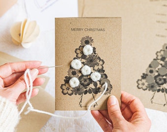 Christmas Cards - Embroidery Kit - Craft Kits