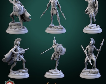 32mm Roman Soldiers by White Werewolf Tavern Choose Your Figure Tabletop D&D Fantasy Resin Printed