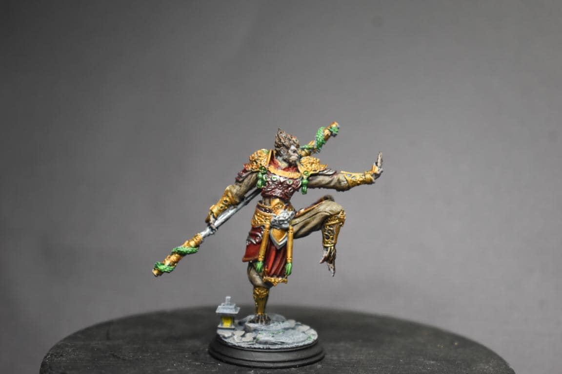32/75mm Wukong Monkey King by DM Stash Tabletop D&D Fantasy