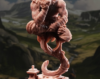 32/75mm Raiko Tabaxi Monk by DM Stash Tabletop D&D Fantasy Resin Printed