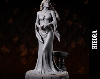 32/75mm Hiedra the Female Mystic by Primal Collectibles Tabletop D&D Fantasy Resin Printed