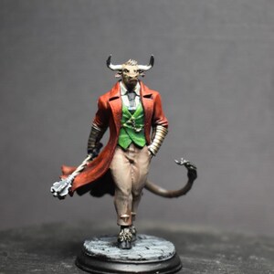 Minotaure 32/75 mm Mob Boss by DM Stash de table D&D Fantasy imprimé en résine image 4