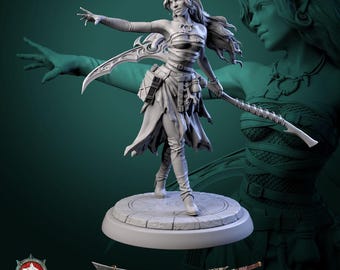 32/75mm Soulflayer by White Werewolf Tavern Tabletop D&D Fantasy Resin Printed