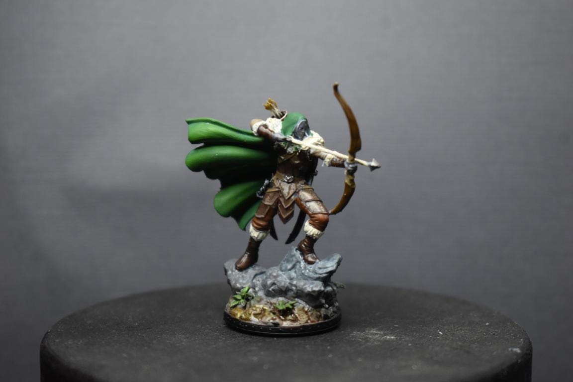 Drow Ranger Picture Male 32/75mm Male Drow Ranger Drizzt Do'urden Inspired by Primal ...