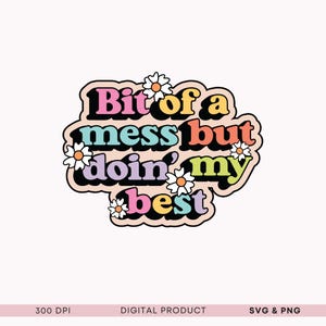 Lęk SVG Wsparcie Zdrowie psychiczne Clipart Grafika Ilustracja Pakiet Idealny na koszulki Zdrowie psychiczne Naklejki Merch Pozytywność PNG
