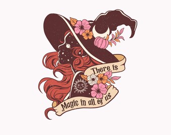 Gothic Witch SVG Halloween Witch Woman SVG Hot Witch Halloween Spooky Season Halloween  Witch PNG Bundle Sublimation Commercial Use