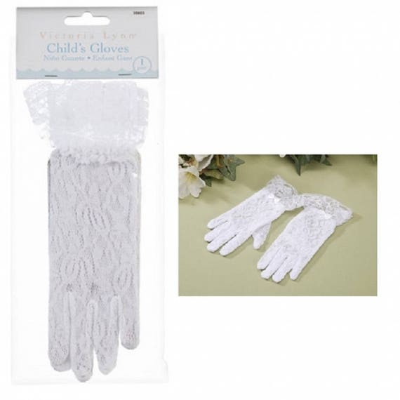 childrens lace gloves