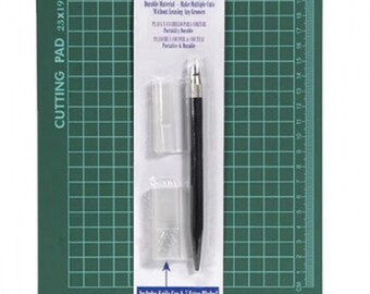 7 x 9 inch Cutting Mat & Knife Set 2505-27 fnt