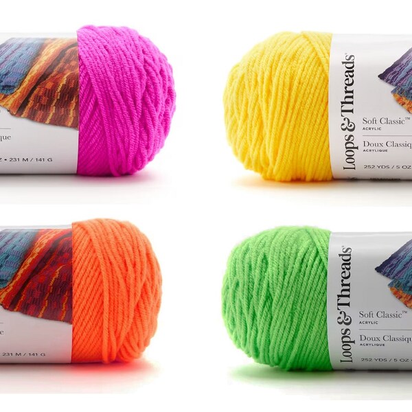 Neon Yellow Yarn Etsy