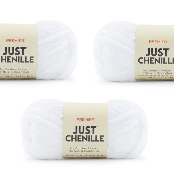 Jumbo Chenille Yarn Etsy