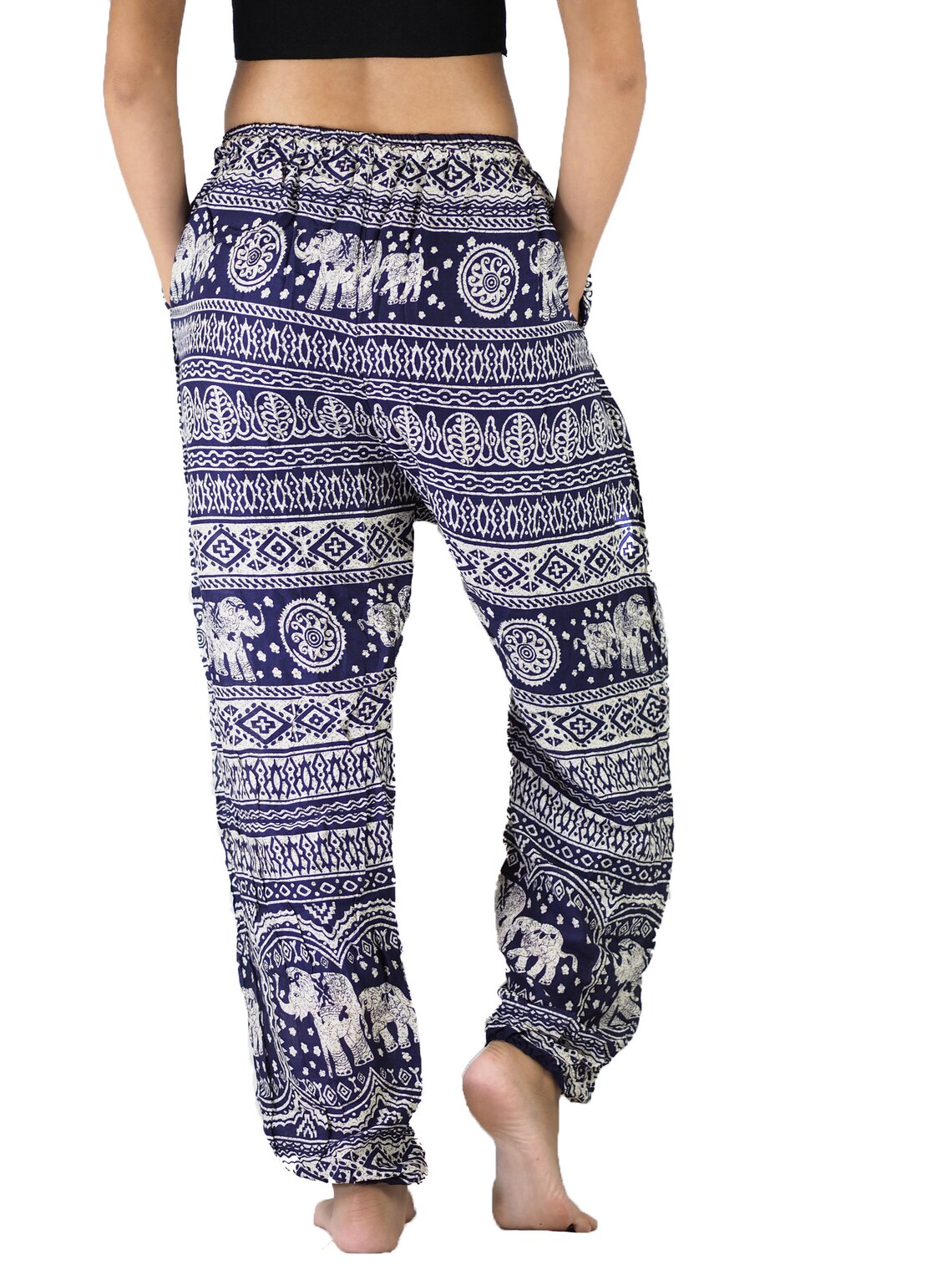 navy drawstring pants