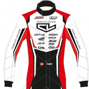 Customisable Go Kart F1 Race Suit Level-2 Standard Suit with Option to Add Custom Logos, Designs, Name, Flag, Number Etc with Free Shipping