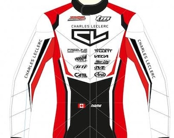 Customisable Go Kart F1 Race Suit Level-2 Standard Suit with Option to Add Custom Logos, Designs, Name, Flag, Number Etc with Free Shipping
