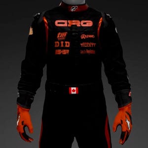 Customisable Go Kart F1 Race Suit Level-2 Standard Suit with Option to Add Custom Logos, Designs, Name, Flag, Number Etc with Free Shipping