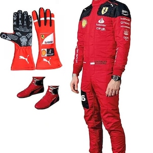 Customisable Go Kart F1 Race Suit Level-2 Standard Suit with Option to Add Custom Logos, Designs, Name, Flag, Number Etc with Free Shipping
