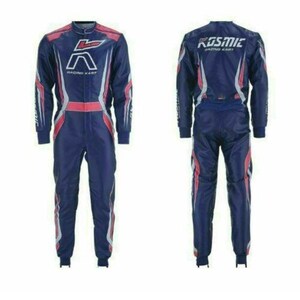 Customisable Go Kart F1 Race Suit Level-2 Standard Suit with Option to Add Custom Logos, Designs, Name, Flag, Number Etc with Free Shipping