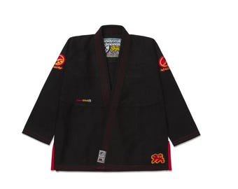 New Best Selling Shoyoroll Blackstar Retro Kimono BJJ Gi Black and White in all size with Free Shipping