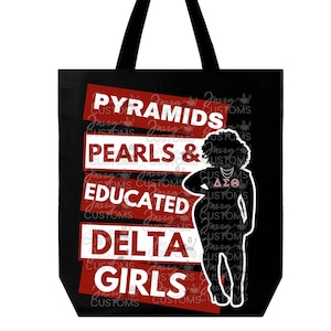 Delta Sigma Theta Tote bag DST 1913 Greek Letters Delta Sigma Theta Perfect Gift Tote bag