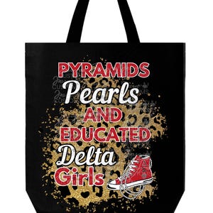 Delta Sigma Theta Tote bag DST 1913 Greek Letters Delta Sigma Theta Perfect Gift Tote bag