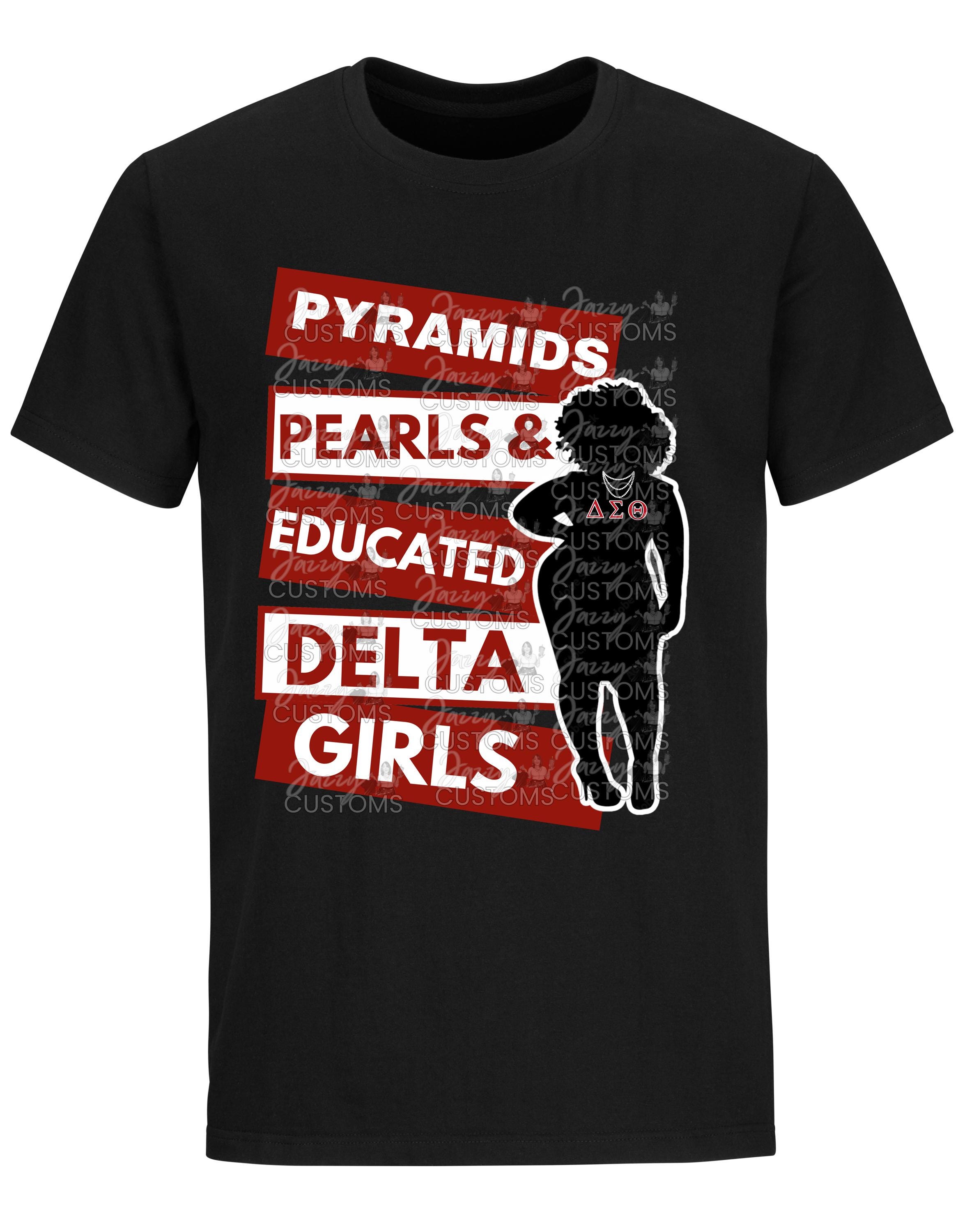 Pyramiden, Perlen und gebildete Delta-Mädchen