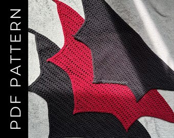 Bat Bandana Crochet Pattern: Easy Beginner Project (PDF Pattern)