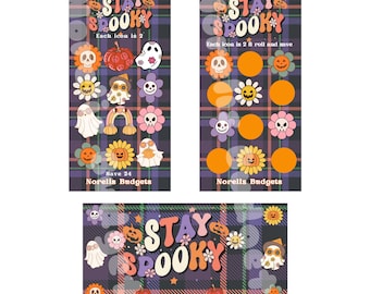 Stay Spooky Halloween Savings Challenge - Digital Download