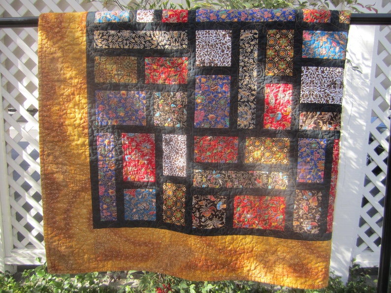 Handmade Patchwork Quilt Sofa Throw Lap Quilt Etsy