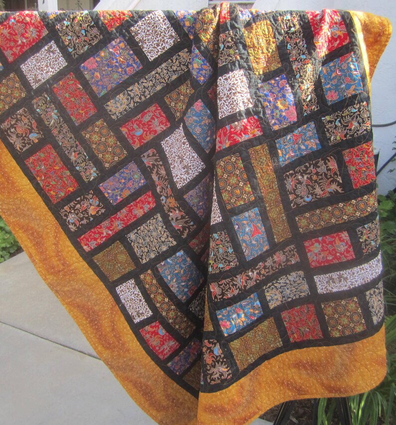 Handmade Patchwork Quilt Sofa Throw Lap Quilt Etsy