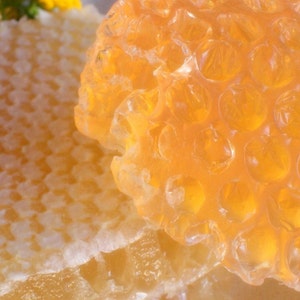 Golden Honeycomb Soap with Honey Glycerin Bar Soap Luxury Bar Sensitive Skin Soap