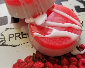 Raspberry Truffle Scented Goat Milk Soap, Bakery Soap Gift Idea